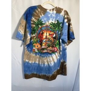 Ron Jon Surf Shop T Shirt Size XL Pullover Tie Dyed Panama City‎ Beach